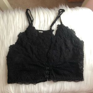 FREE PEOPLE corset bra top